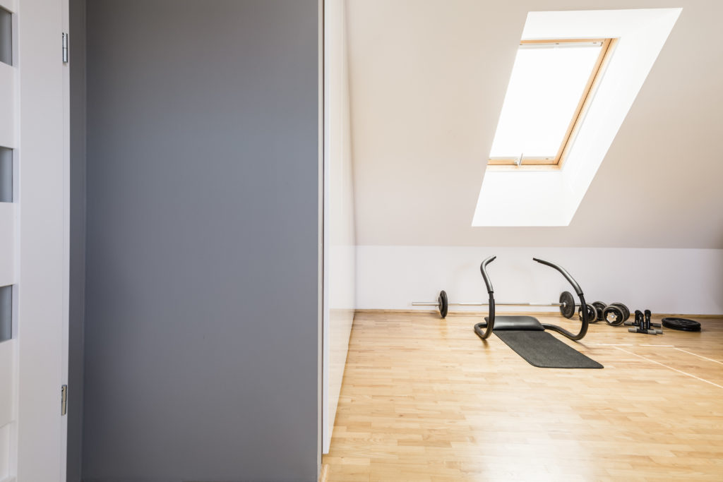 Multi-functional spaces and home gym