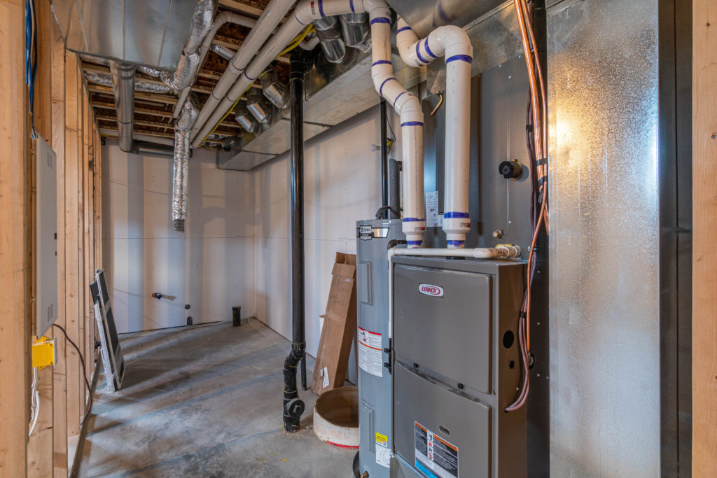 BC new home warranty - Furnace room